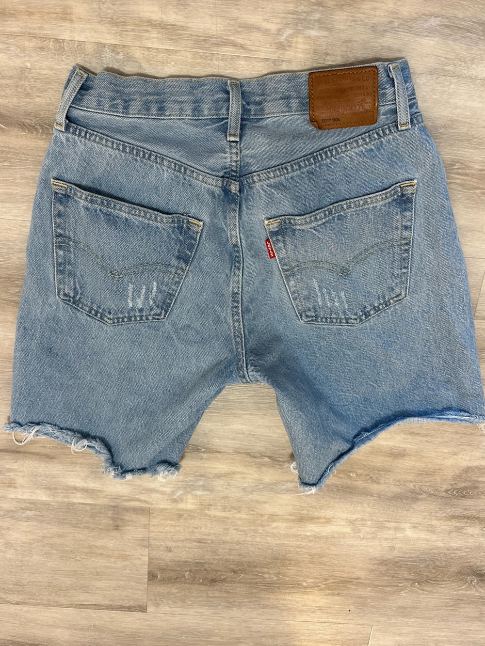 High-Waisted, Women’s 501 Levi's Jean Shorts (size 26), Mid-Thigh